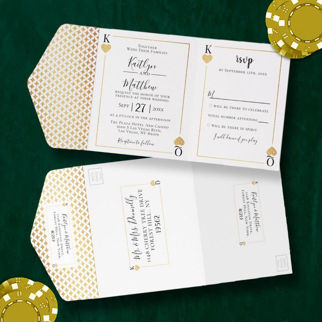 The Monogram Playing Card Wedding Collection (Creator Uploaded)