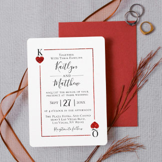 The Monogram Playing Card Wedding Collection