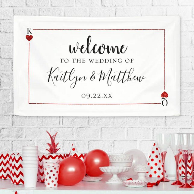 The Monogram Playing Card Wedding Collection Banner (Creator Uploaded)