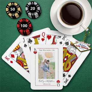 The Monogram Playing Card Wedding Collection Favou