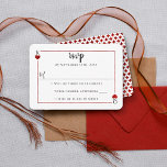 The Monogram Playing Card Wedding Collection RSVP<br><div class="desc">Celebrate in style with these stylish and very trendy wedding RSVP cards. This design is easy to personalise with your special event wording and your guests will be thrilled when they receive these fabulous reply cards. Matching wedding items can be found in the collection.</div>