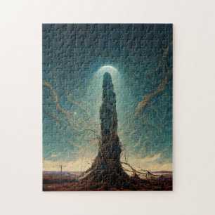 The Monolith 2 Fantasy Sci-Fi Art Jigsaw Puzzle