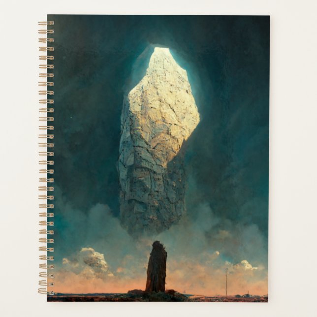 The Monolith 3 Fantasy Sci-Fi Planner (Front)