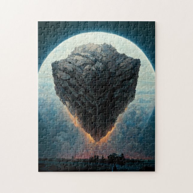 The Monolith Fantasy Sci-Fi Art Jigsaw Puzzle (Vertical)