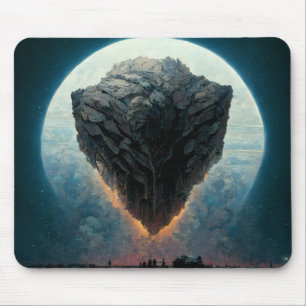 The Monolith Fantasy Sci-Fi Art Mouse Pad