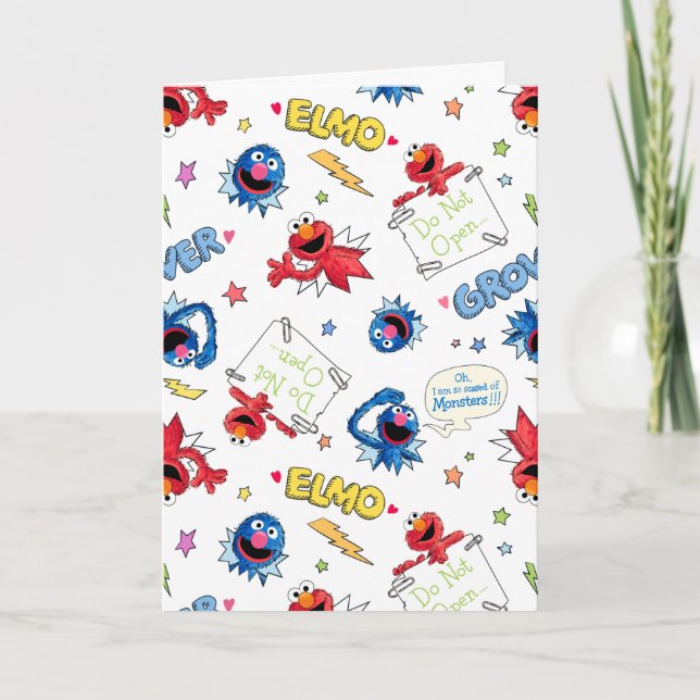 The Monster at the End of This Story Pattern Card (Front)