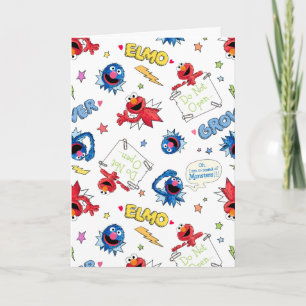 The Monster at the End of This Story Pattern Card