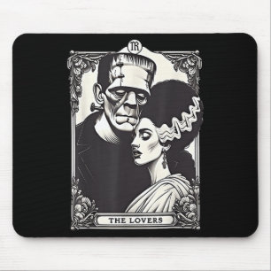 The Monster Frankenstein And Bride The Lovers Taro Mouse Pad