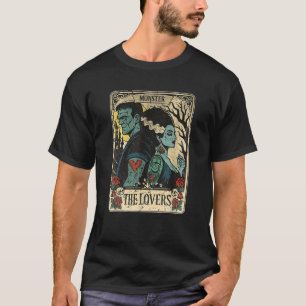 The Monster Frankenstein and Bride The Lovers Taro T-Shirt