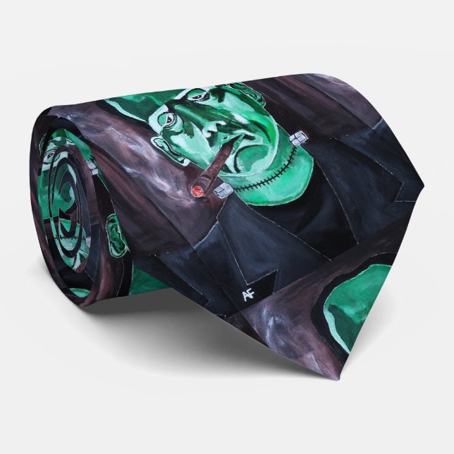 The Monster Painting by Alfred Fox Tie (Rolled)