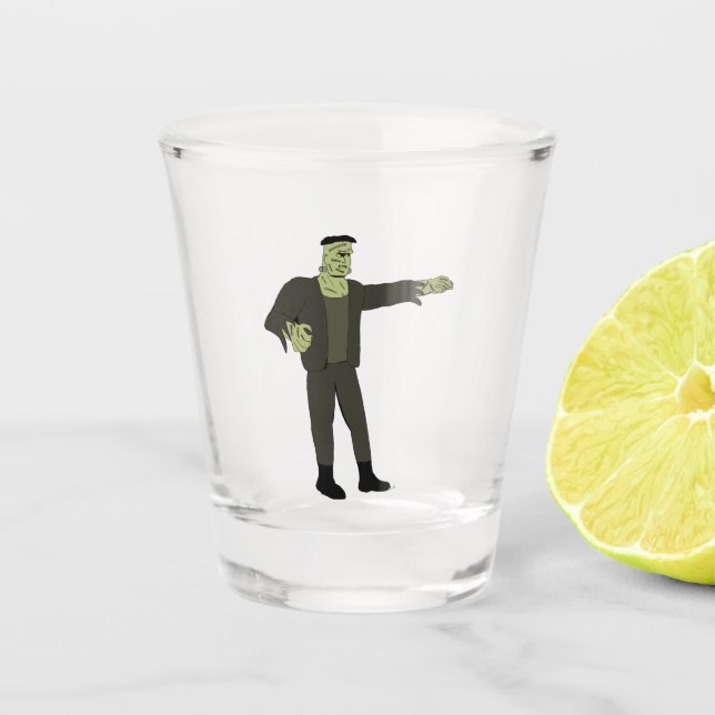 The Monster   Shot Glass (Front)