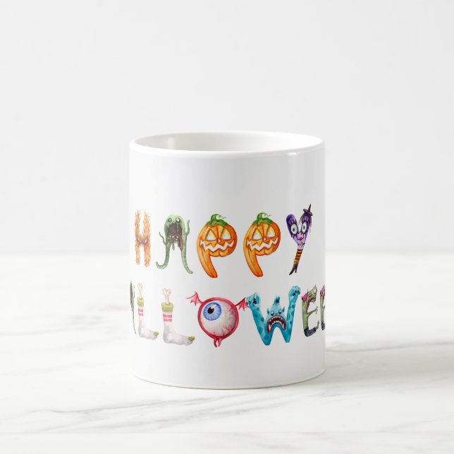 The Monsters' Alphabet Coffee Mug (Center)