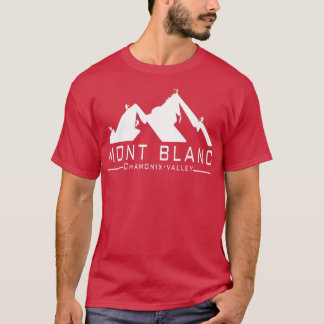 The Mont Blanc Chamonix Valley T-Shirt