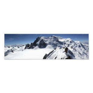 The Mont Blanc Massif Photo Print