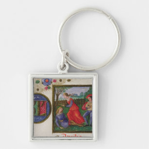 The Month of April: In the Meadows Key Ring