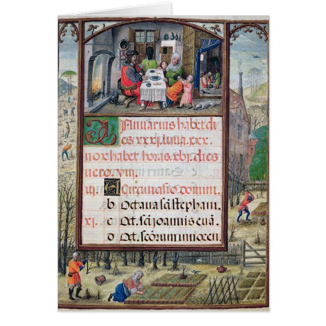 The month of January (Front)