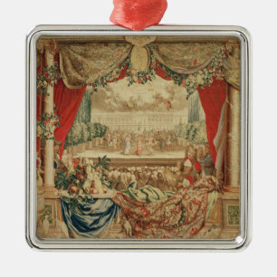 The Month of January/ The Louvre Metal Ornament