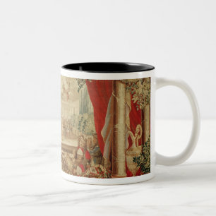 The Month of January/ The Louvre Two-Tone Coffee Mug