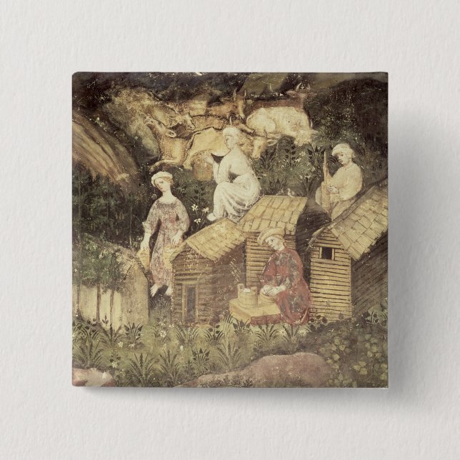 The Month of June 15 Cm Square Badge (Front)