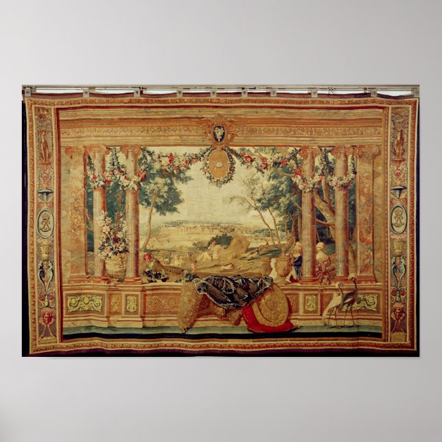 The Month of June/ Chateau of Fontainebleau Poster (Front)