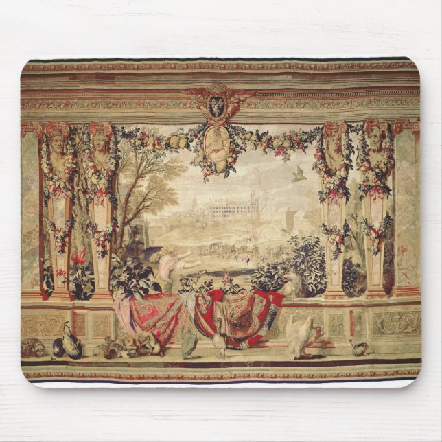 The Month of November/ Chateau of Blois Mouse Pad (Front)
