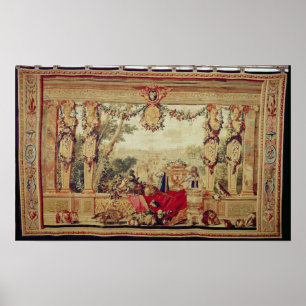 The Month of October/ Chateau of the Tuileries Poster