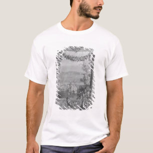 The Months or Royal Residences' tapestry T-Shirt