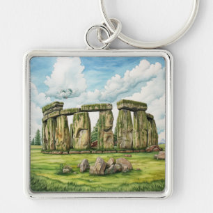 The Monumental Stones of Stonehenge #2 Key Ring