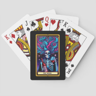 The Mood Skeleton Tarot Poker Cards