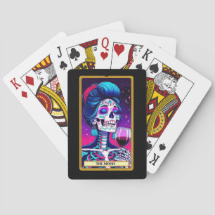 The Mood - Skeleton Women Tarot Poker Deck