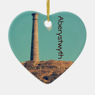The Moon and a Tower: Aberystwyth Ceramic Ornament