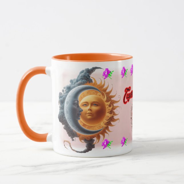 The Moon and the Sun's on a Ceramic Coffee Mug (Left)