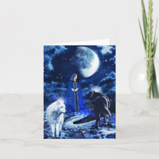 The Moon Card