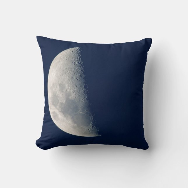 The Moon From Howick, Kwazulu-Natal Cushion (Front)