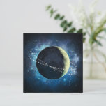 The Moon - Greeting Card<br><div class="desc">Stunning blank card with Galaxy Artpiece!</div>