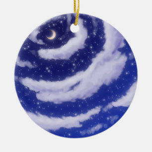 The Moon in the Sky Ornament