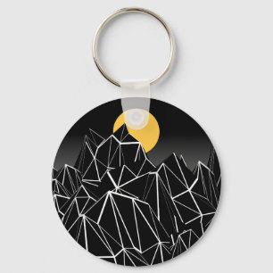 The Moon Key Ring