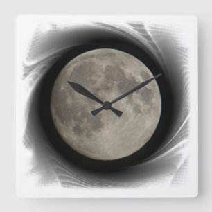 The moon, la lune, la luna, the moon clock