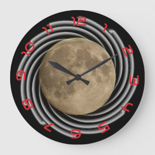 The moon, la lune, la luna, the moon clock