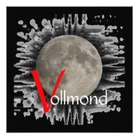 The moon, la lune, la luna, the moon poster