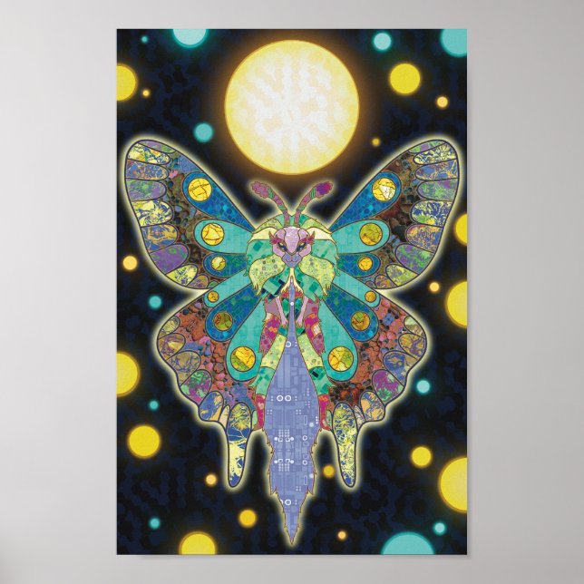 The Moon Moth Spirit Poster (Front)