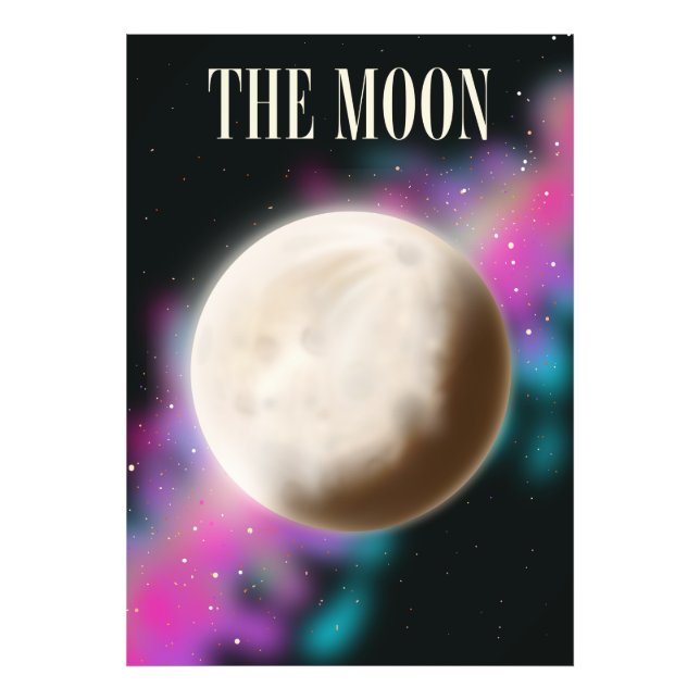 The Moon Photo Print (Front)