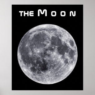 The Moon Poster