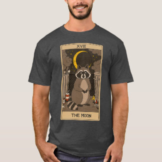 The Moon Raccoons Tarot T-Shirt