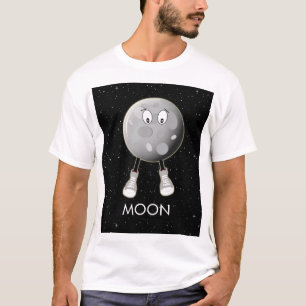 The Moon & Stars in Space T-Shirt