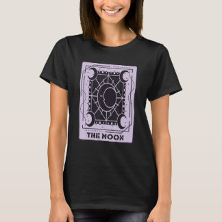 The Moon Tarot Card Mystical Cards Occult Magic T-Shirt