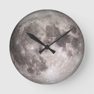 The Moon Wall Clock