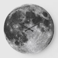 The Moon Wall Clock