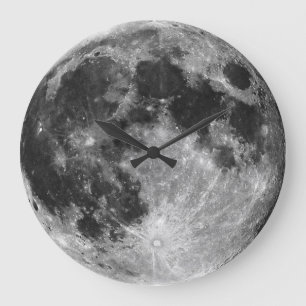 The Moon Wall Clock
