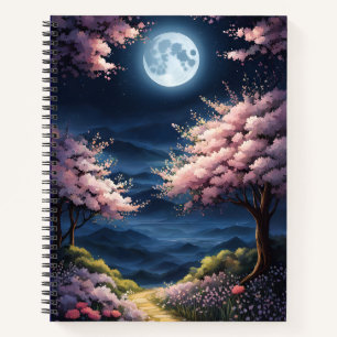 The Moonlight in Bloom Notebook